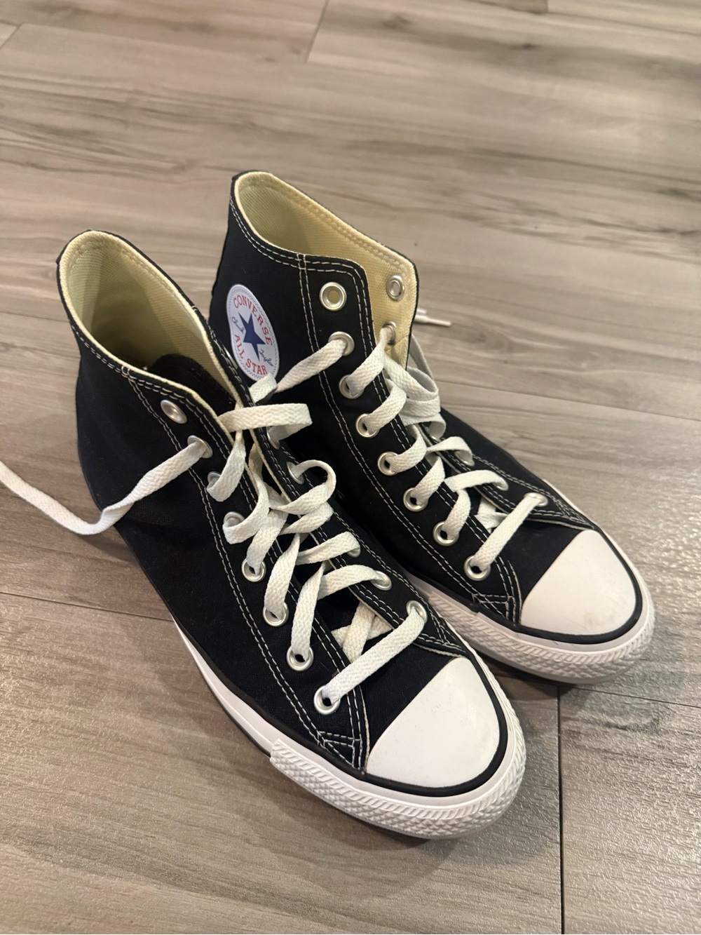 Converse High Top Sneakers - Black & White